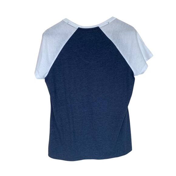 Fanatics Navy and White New York Yankees Raglan Tee - XL - Picture 3 of 4